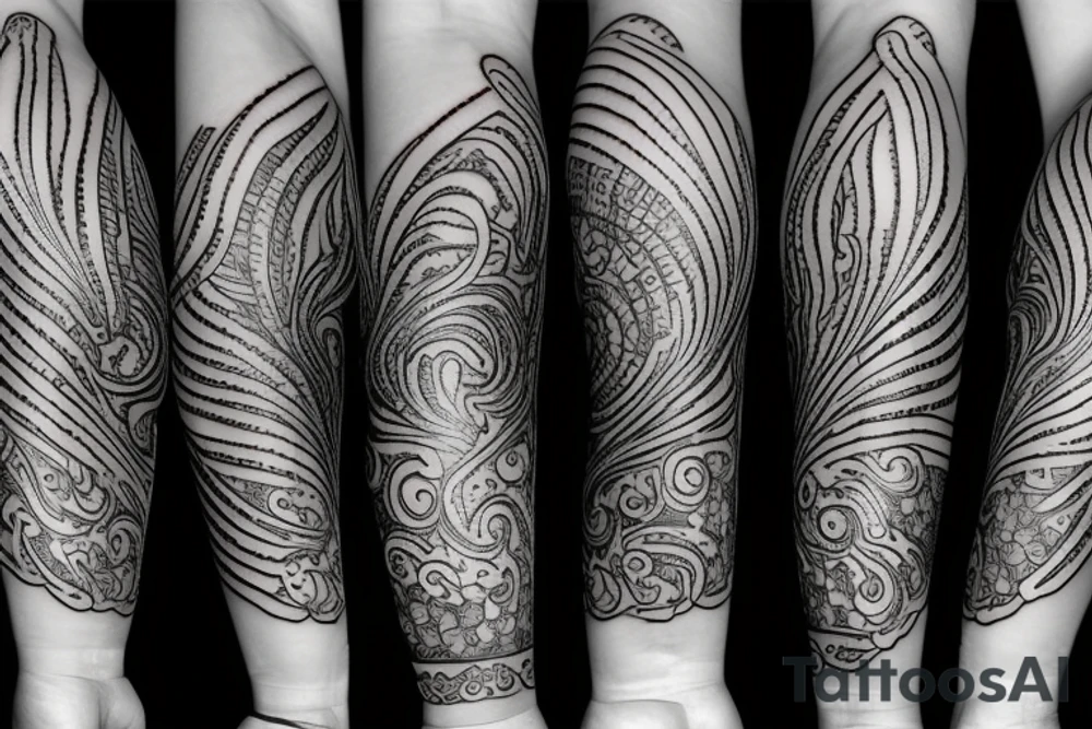 Victorian candle tattoo idea