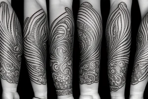 Victorian candle tattoo idea