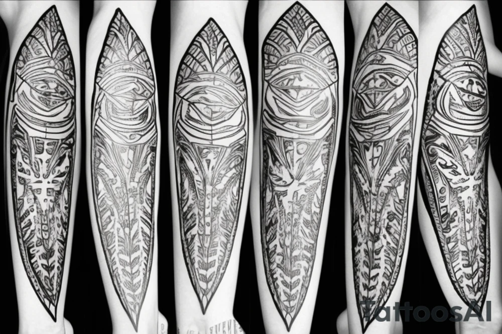 Dill for a leg tattoo tattoo idea