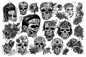 Chiński smok w płomieniach tattoo idea