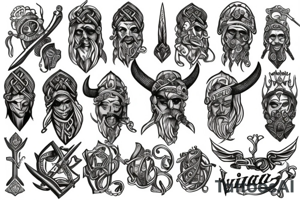 viking tattoo idea