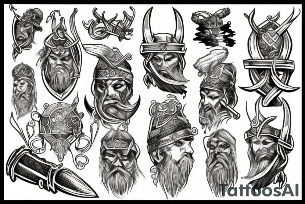 viking tattoo idea