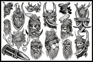 viking tattoo idea