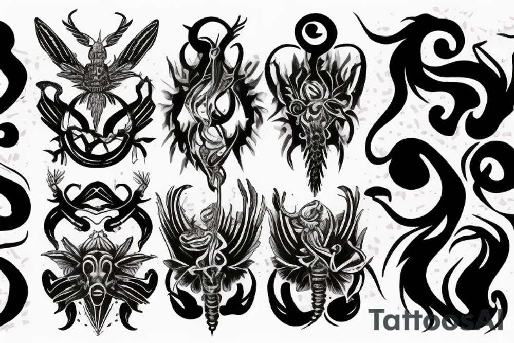 scorpio chest tattoo idea