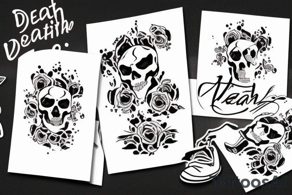 Death in Ukraine tattoo idea