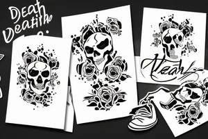 Death in Ukraine tattoo idea