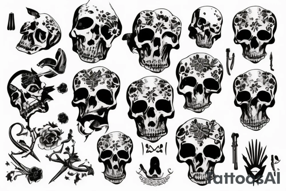 Death in Ukraine tattoo idea