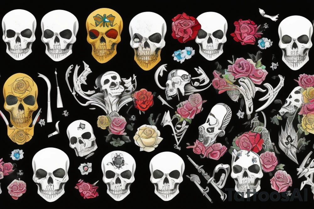 Death in Ukraine tattoo idea