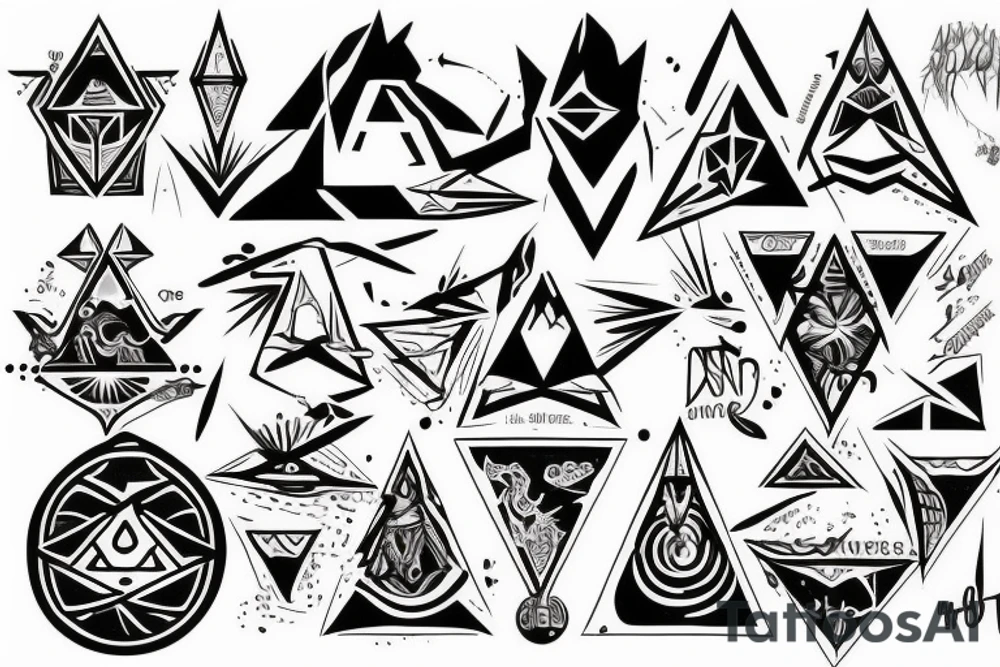 Lew w koronie, iluminati tattoo idea