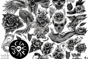 Lew w koronie, tattoo idea