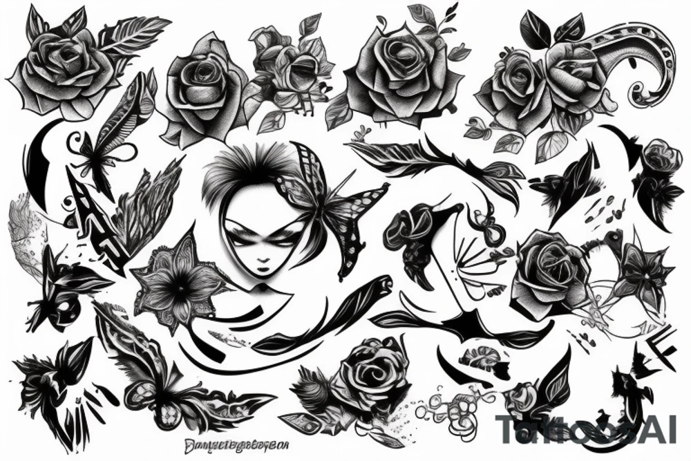 unplugging from old life and stepping into new life tattoo idea