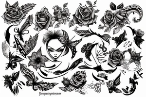 unplugging from old life and stepping into new life tattoo idea