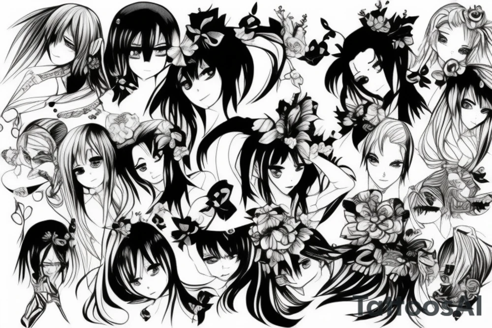 Anime tattoo idea