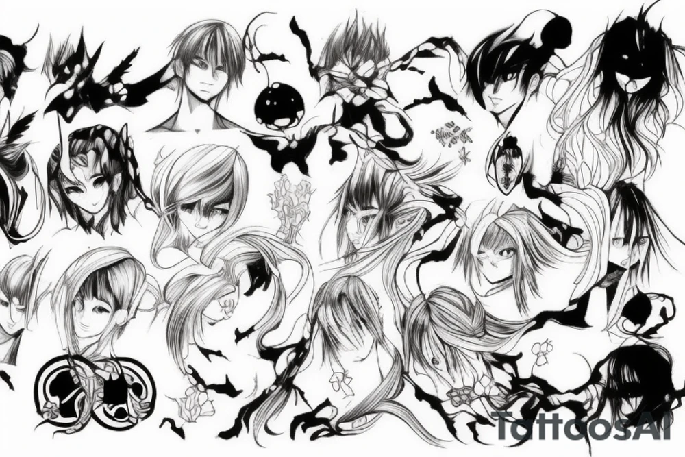 Anime tattoo idea