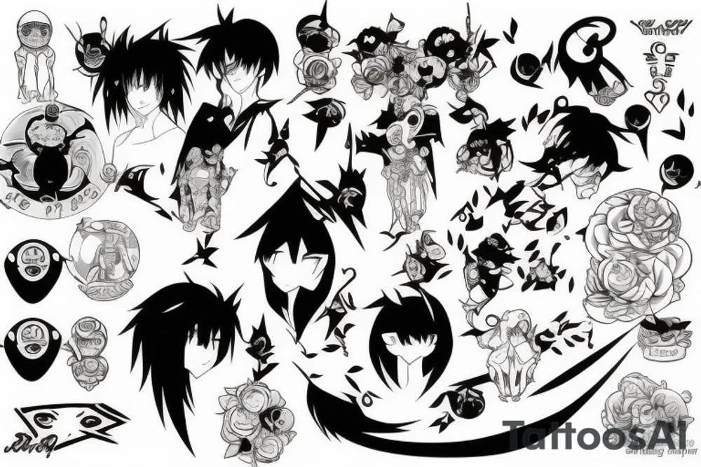 Anime tattoo idea
