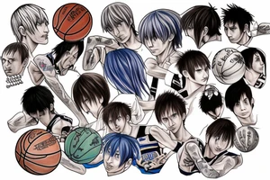 Kuroko no basket tattoo idea