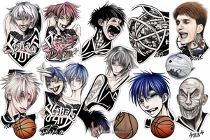 Kuroko no basket tattoo idea