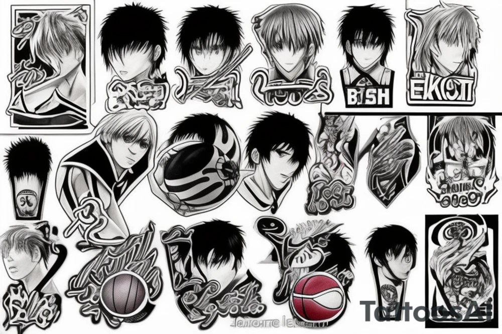 Kuroko no basket tattoo idea