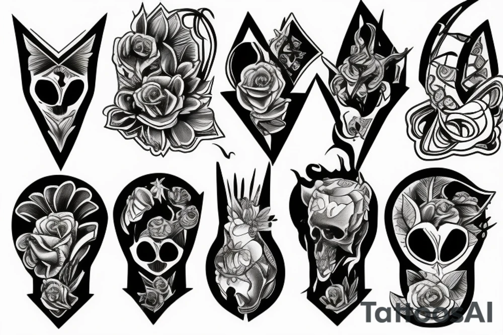 Grey Avaddon tattoo idea