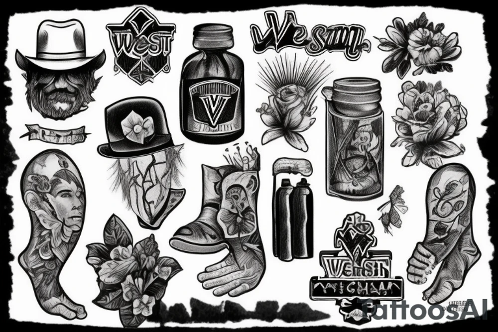 West Virginia Appalachia tattoo idea