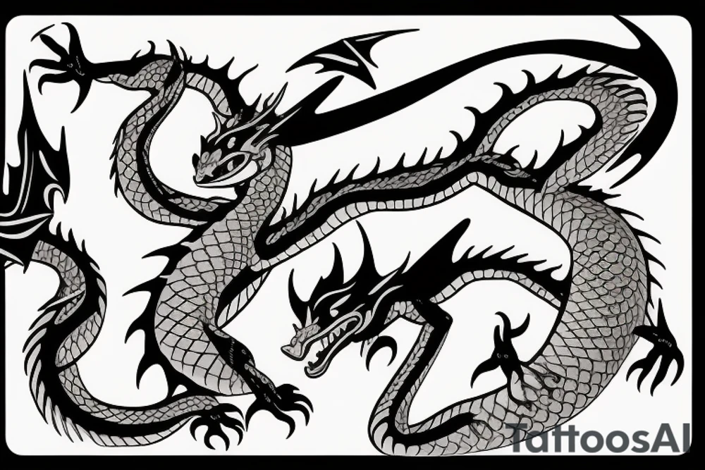 Toothless dragon on forearm tattoo idea