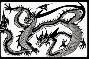 Toothless dragon on forearm tattoo idea
