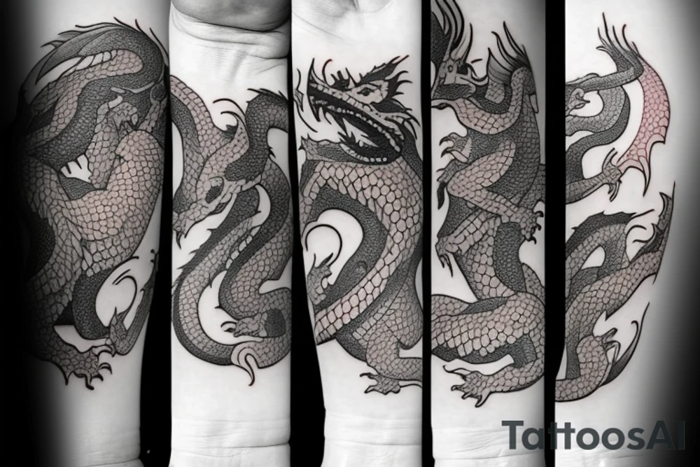 Toothless dragon on forearm tattoo idea