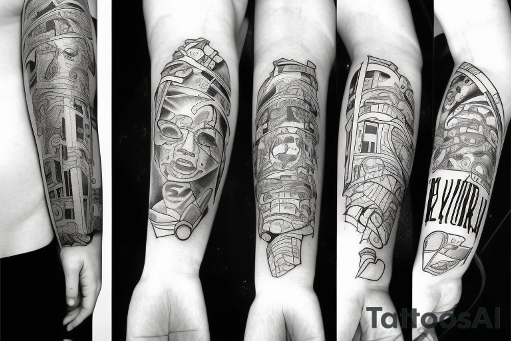 Two parents one son tattoo idea
