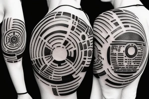 death star tattoo idea
