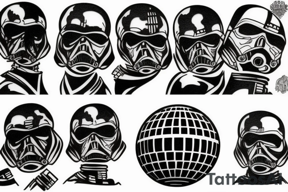 death star tattoo idea