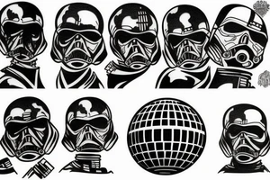 death star tattoo idea