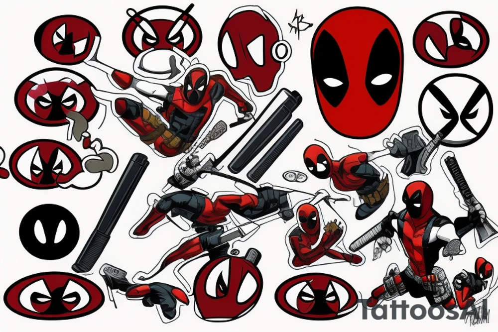 Deadpool tattoo idea