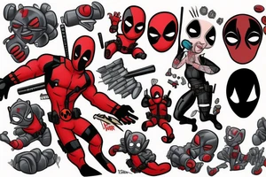 Deadpool tattoo idea