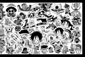 ace from one piece tattoo idea