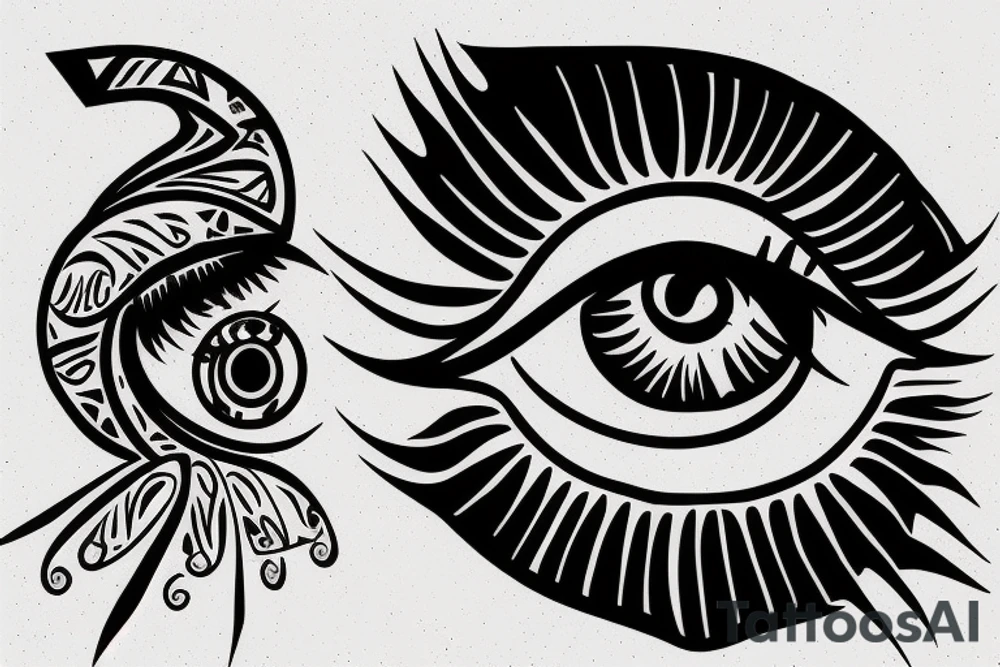 eye of horus tattoo idea