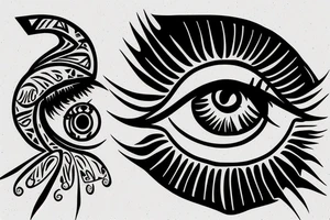 eye of horus tattoo idea
