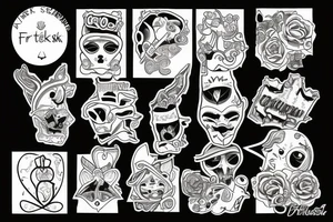 Fretka tattoo idea