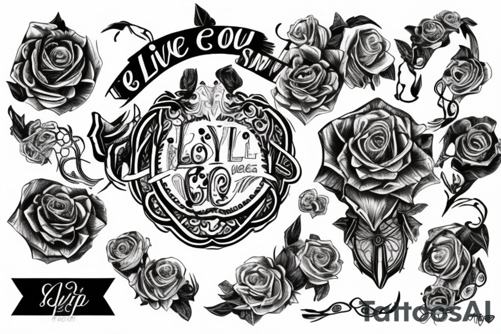 Loyal and Soul tattoo idea