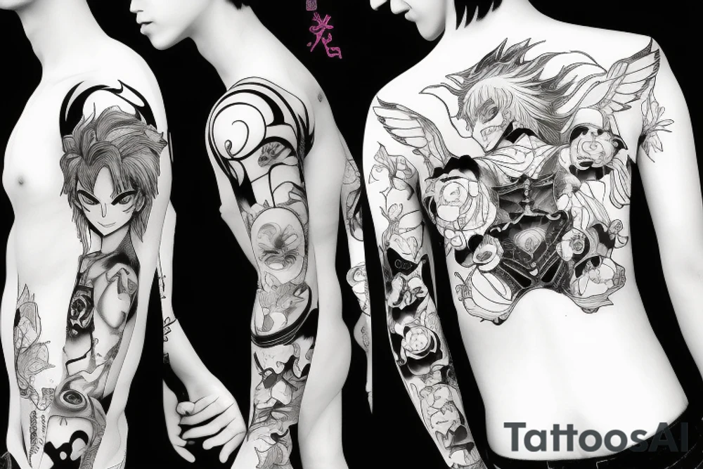 Anime hisoka tattoo idea