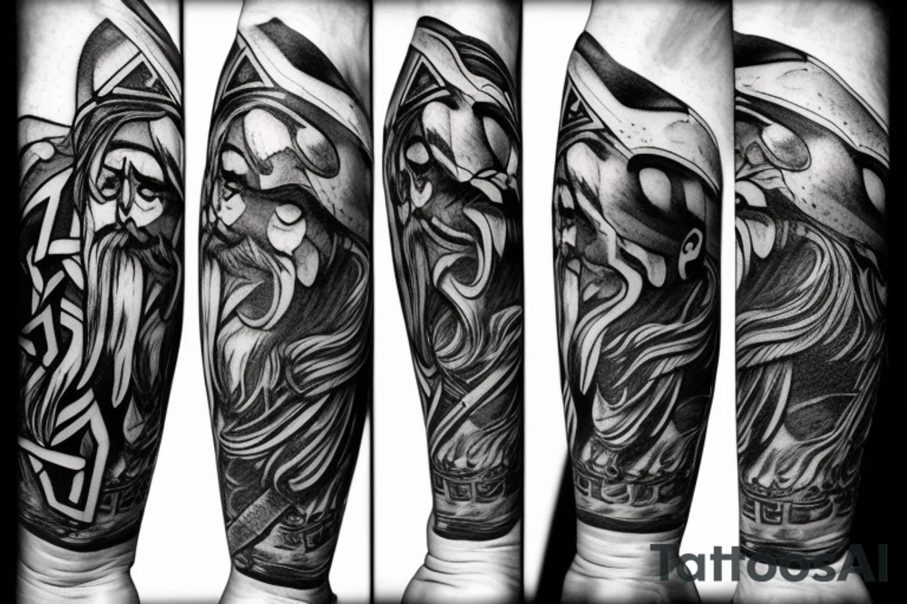 Odin thor tattoo idea