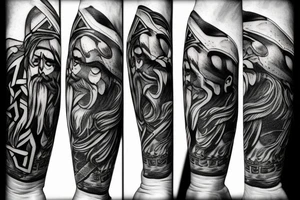 Odin thor tattoo idea