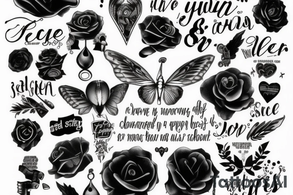 Degger with a quote tattoo idea