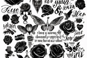 Degger with a quote tattoo idea