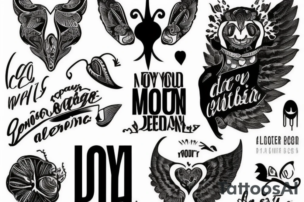 Degger with a quote tattoo idea