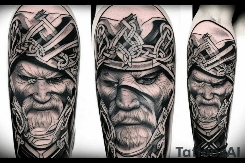 Viking tattoo idea