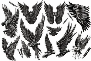 Wings tattoo idea