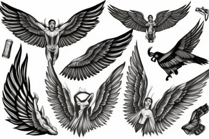 Wings tattoo idea