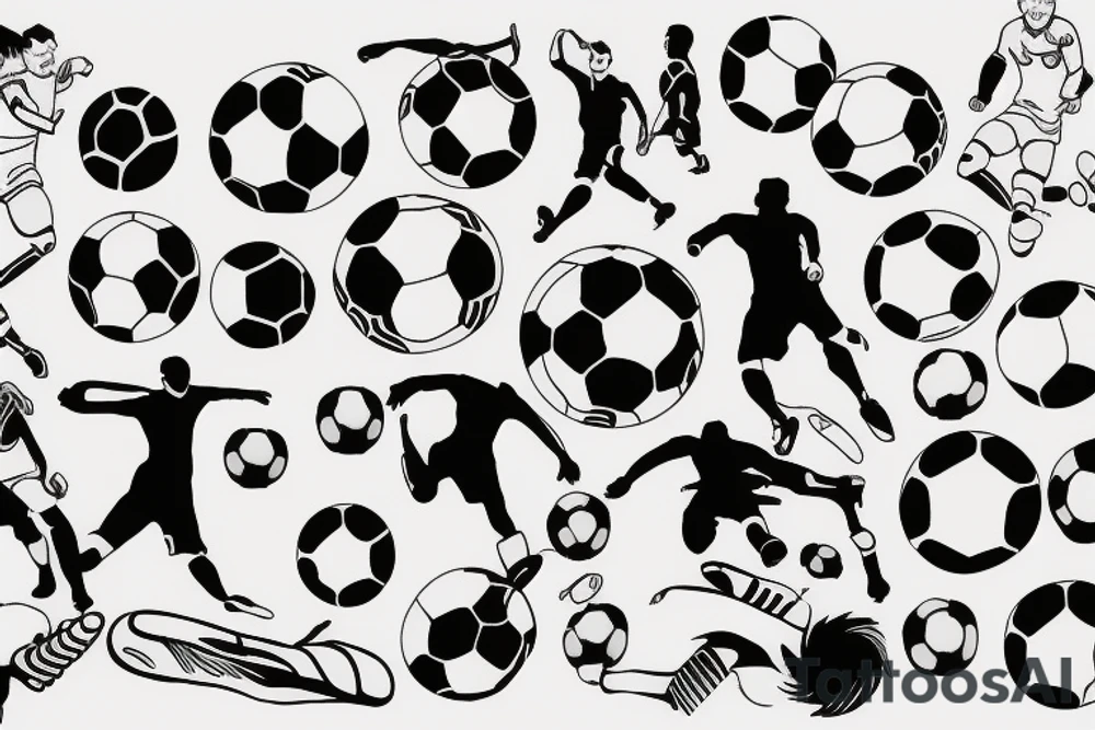 soccer tattoo idea