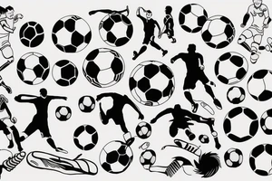 soccer tattoo idea