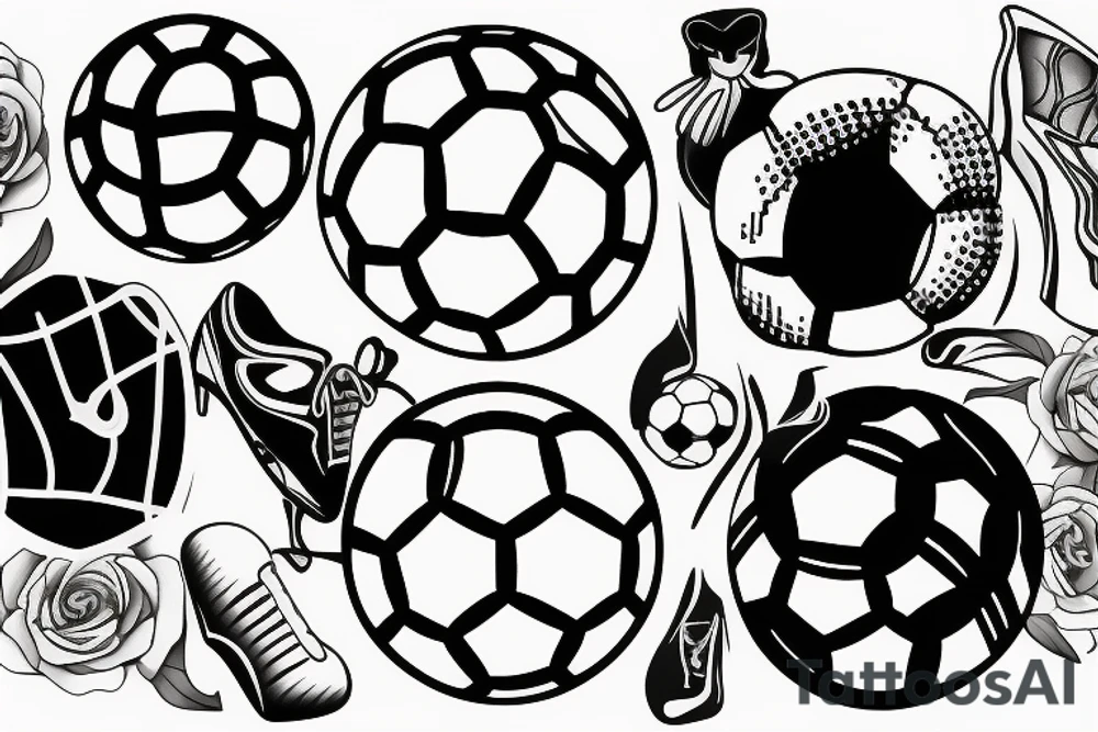 soccer tattoo idea